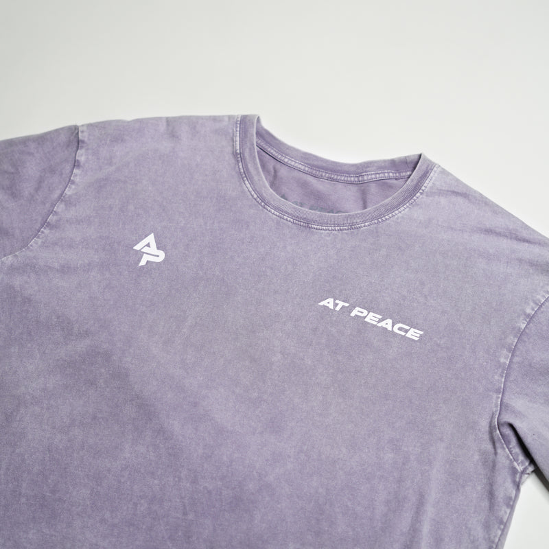 Fearless Tee - Washed Purple