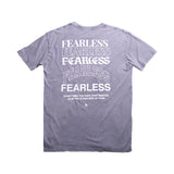 Fearless Tee - Washed Purple