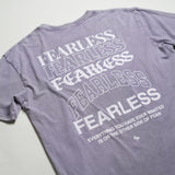 Fearless Tee - Washed Purple