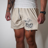 Cream 'Slayer' Shorts