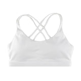 White Sports Bra - At Peace Athletics