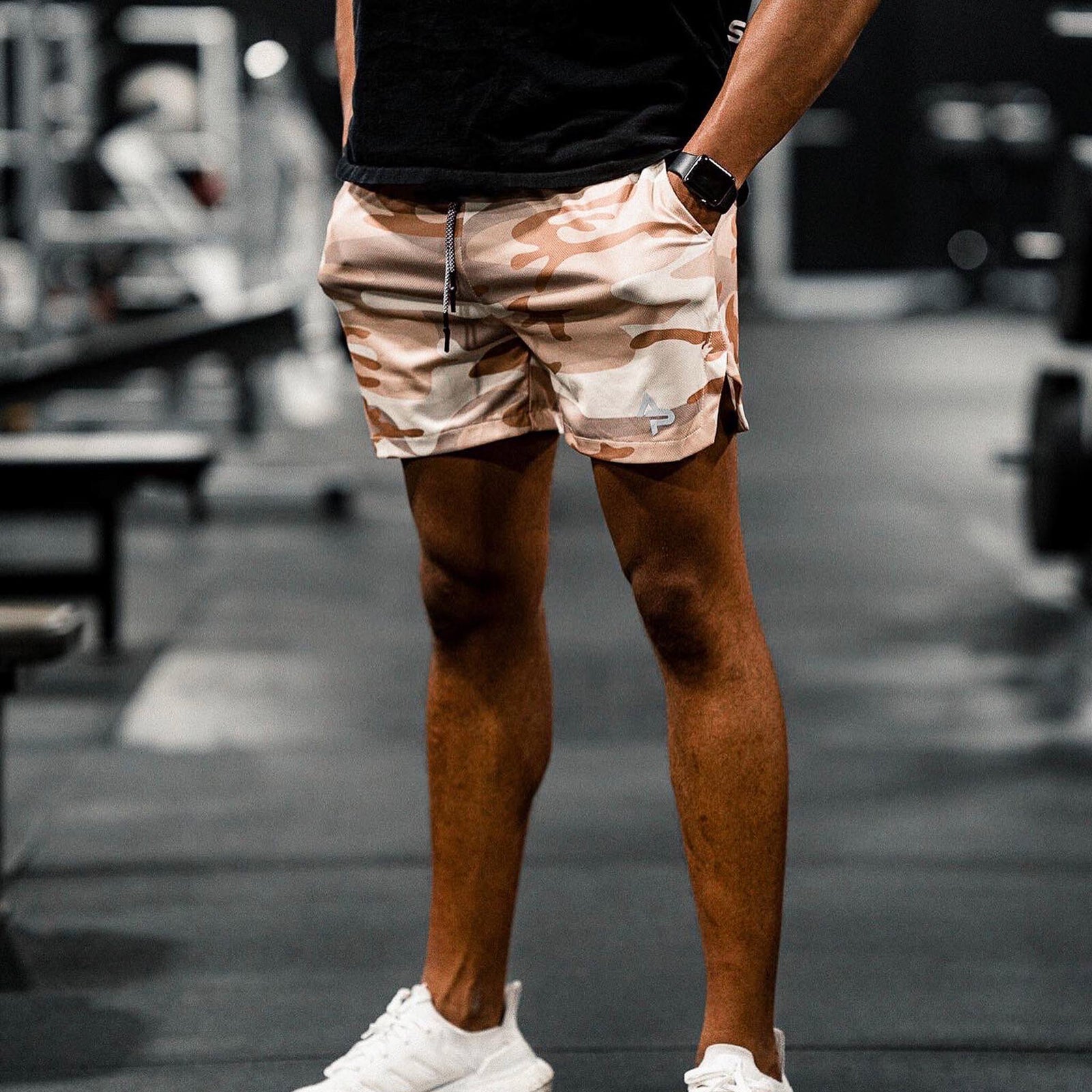 At Peace Athletics | Desert Camo Shorts
