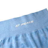 Sky Blue Camo Leggings - At Peace Athletics