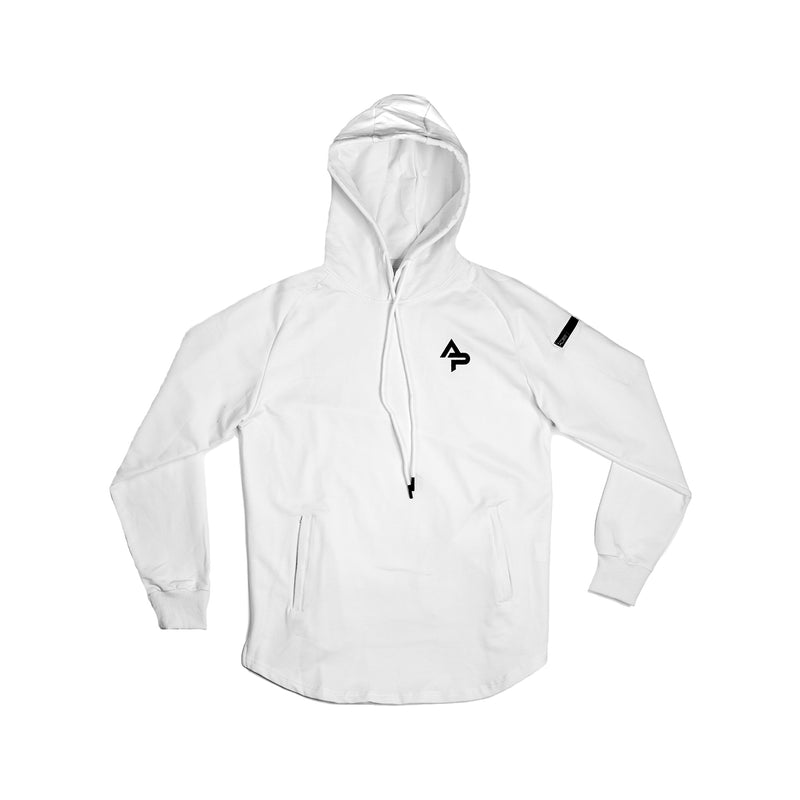 Battle Hoodie - Ghost White