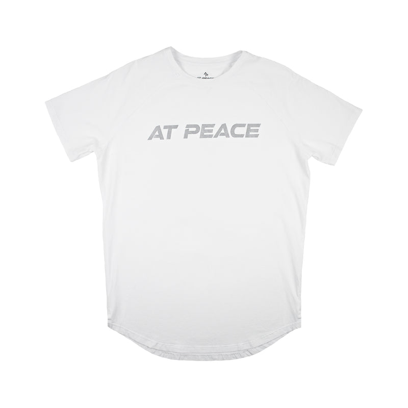 White gym shirt - At Peace Athletics